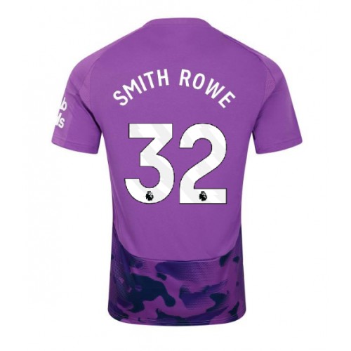 Dres Fulham Emile Smith Rowe #32 Rezervni 2024-25 Kratak Rukav